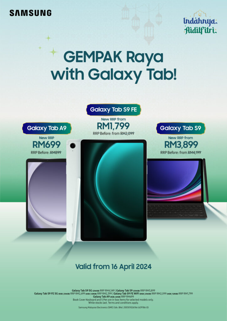 Samsung Galaxy Tab A9 reprice