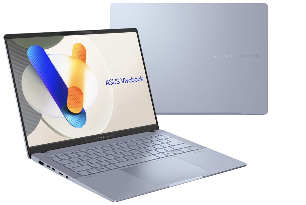 vivobook S 14 OLED front and rear