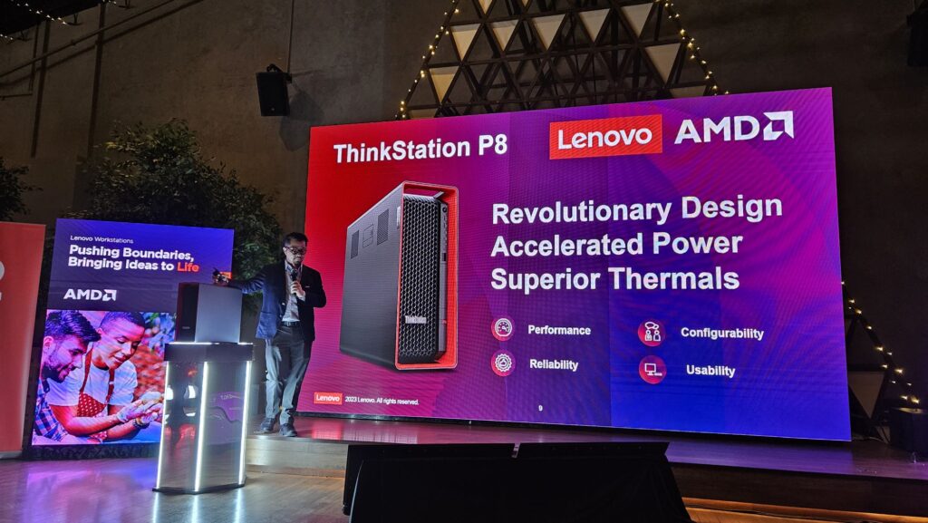 Lenovo ThinkStation P8 workstation launch