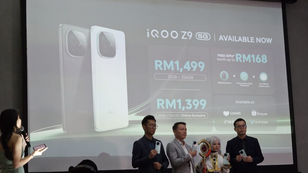iQOO Z9 malaysia launch