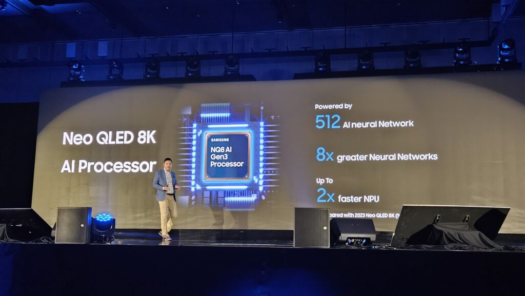 Samsung Neo QLED 8K TVs processor