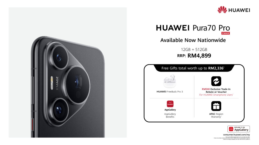 Huawei XMAGE by Pura70 Pro Available now Endframe