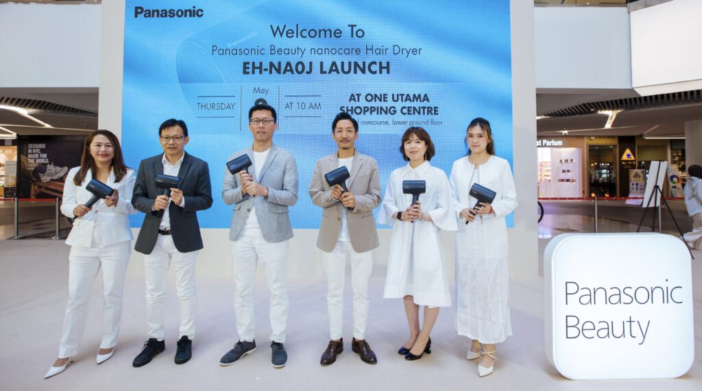 Panasonic EH NA0J nanocare hair dryer malaysia launch