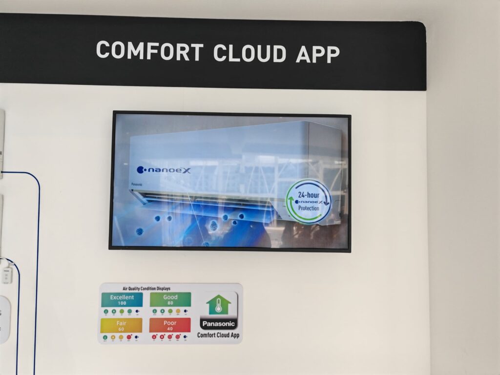 Panasonic X Deluxe Inverter Air Conditioners cloud app