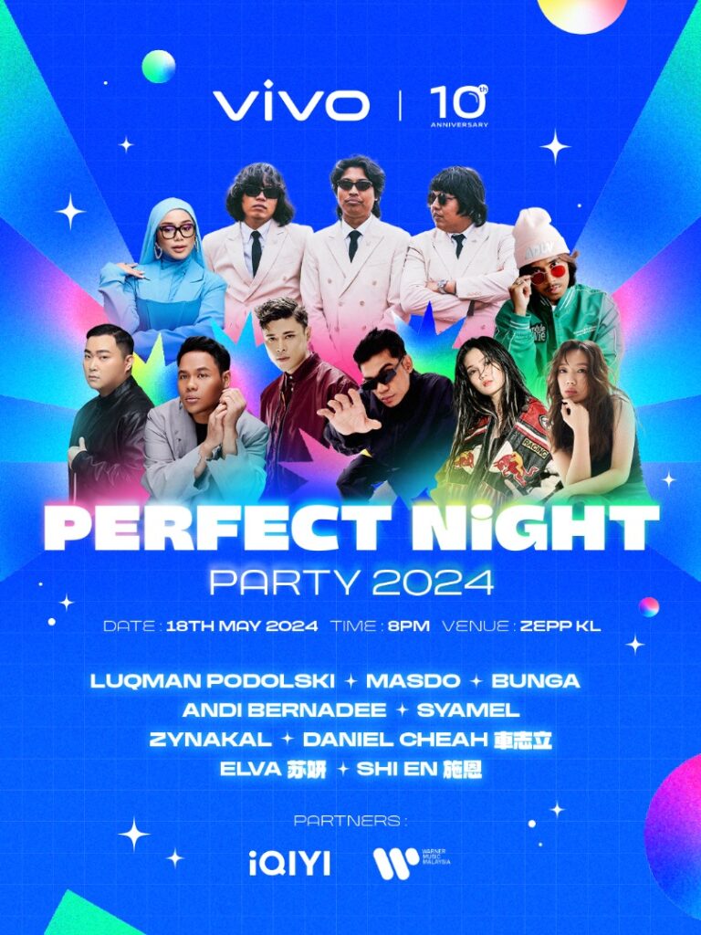 vivo Perfect Night Party 2024 poster