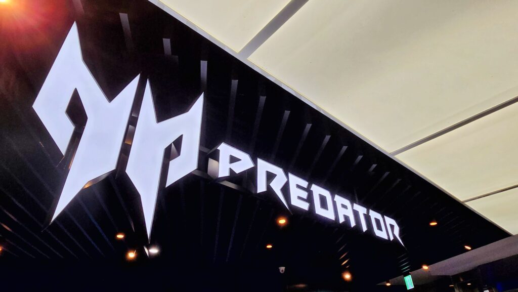 Acer Predator League logo at Computex 2024
