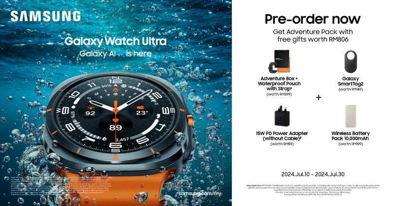 Galaxy Watch Ultra Price and Pre-Order Malaysia