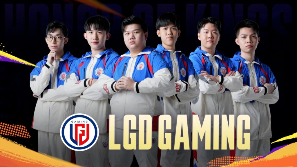 LGD Gaming Malaysia Honor of Kings portraits