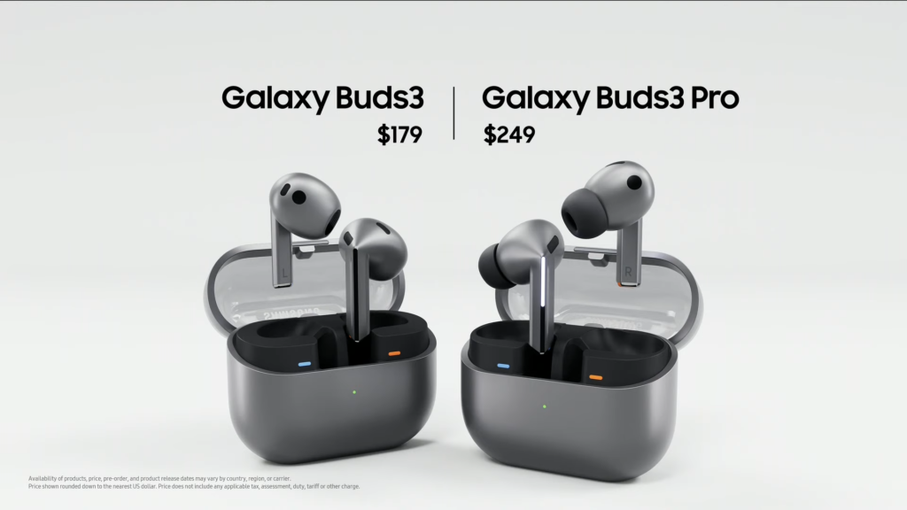 Samsung Galaxy Buds 3 Pro price global