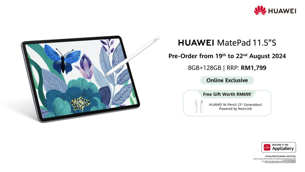 Huawei MatePad 11.5 S malaysia