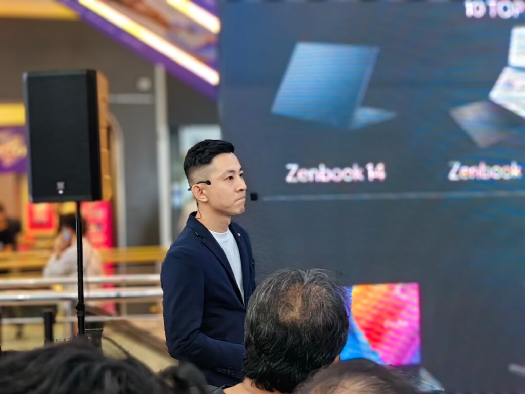 Lenny Lin of ASUS Malaysia AI PC 2