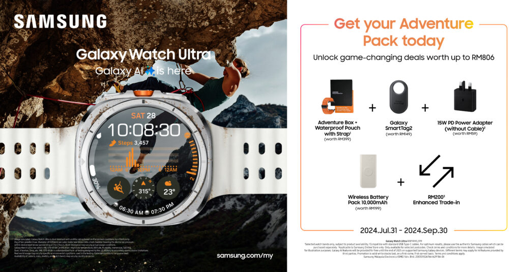 Samsung Malaysia launch promotion watch ultra