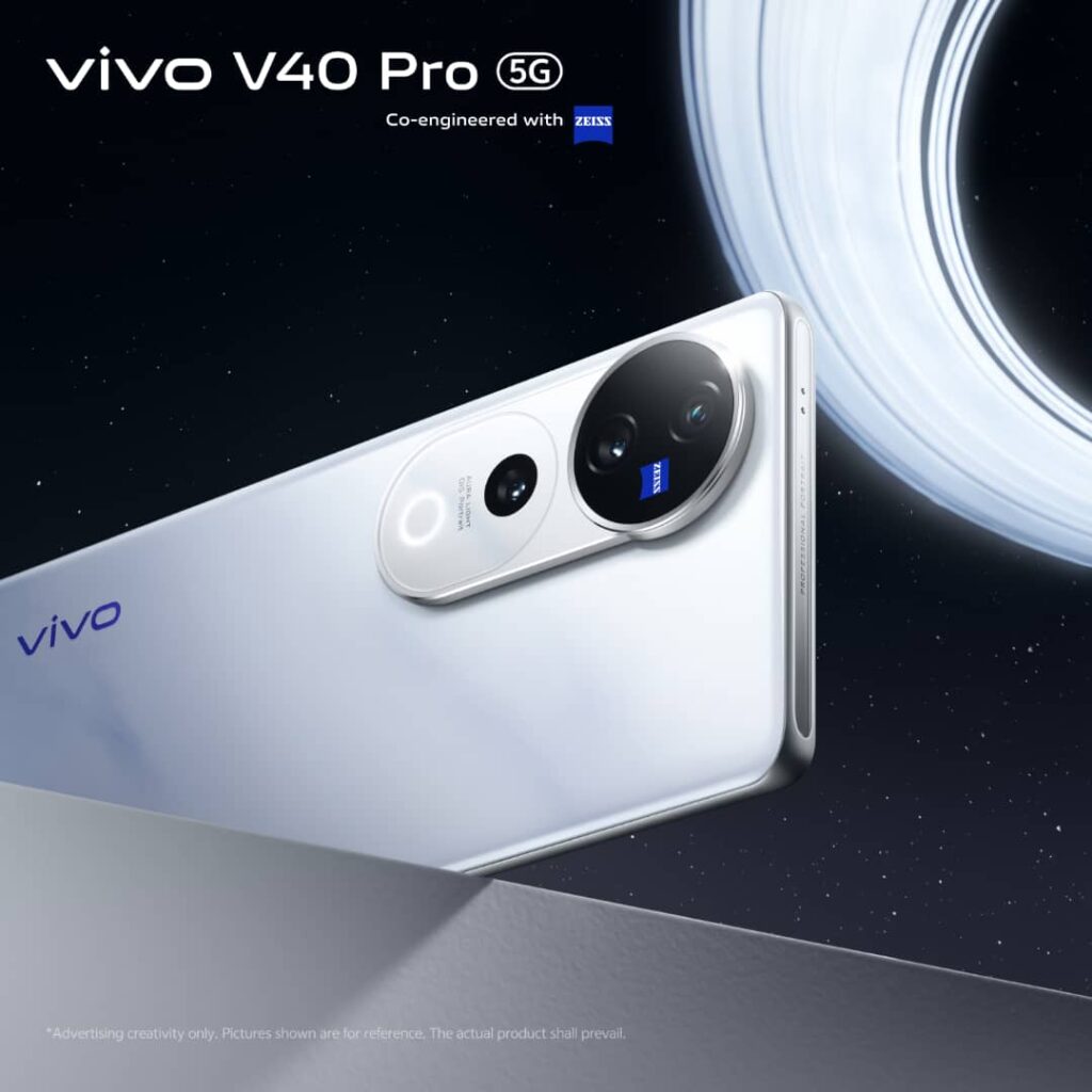 vivo V40 Pro Stellar Silver