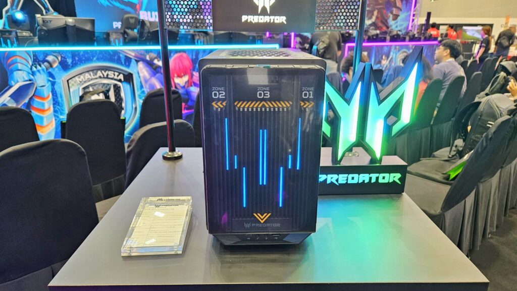 Predator Orion X gaming desktop front Malaysia