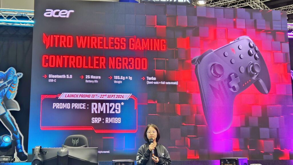 Predator Orion X gaming desktop angled Malaysia Nitro NGR300 controller