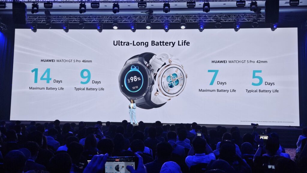 Huawei Watch GT 5 battery life