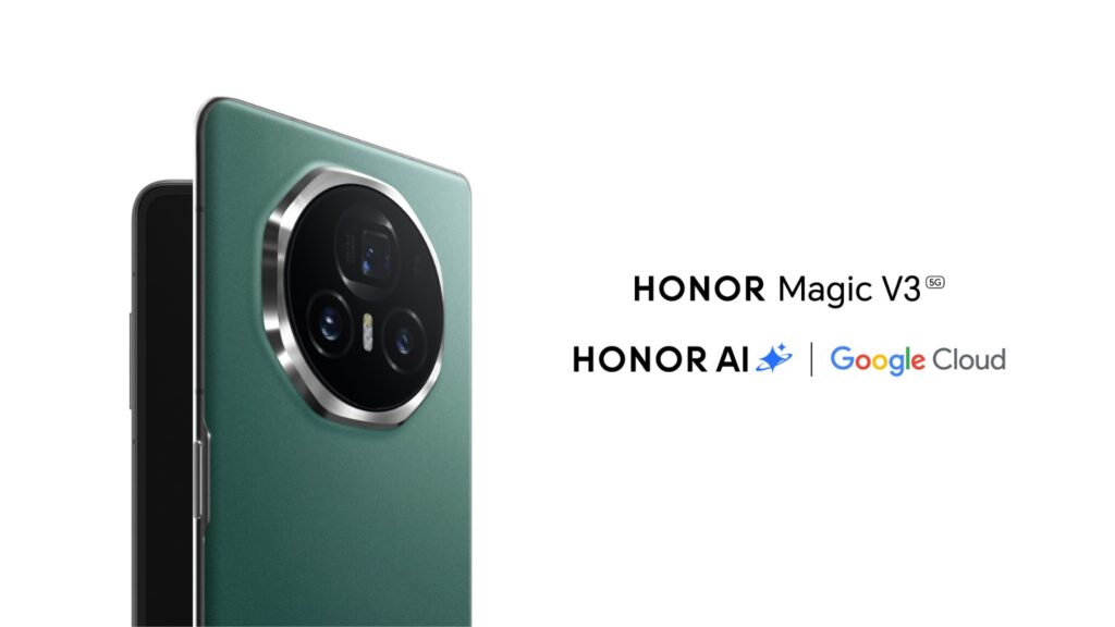 Honor Magic V3 with Google Cloud AI 1