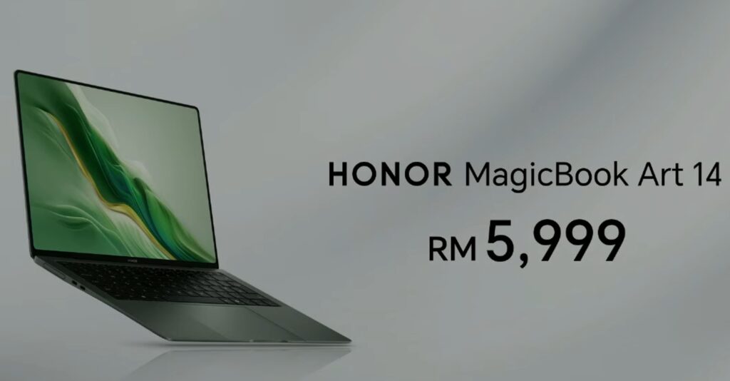 honor magicbook art 14 malaysia price