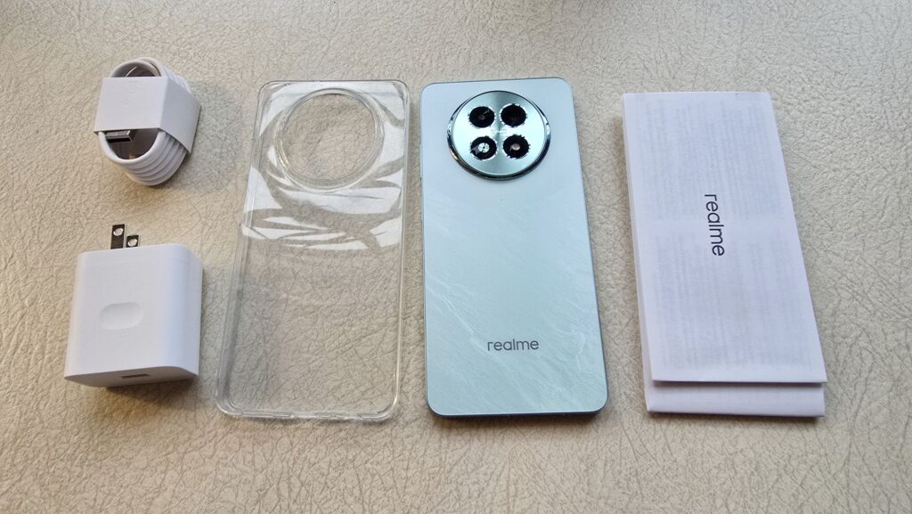 realme 13 review box contents