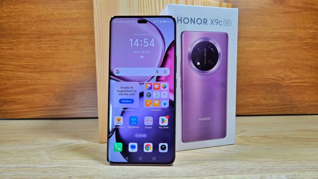 Honor X9c unboxing and first look cover