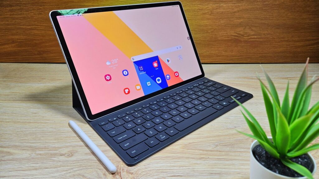 Samsung Galaxy Tab S10 Plus Review angled