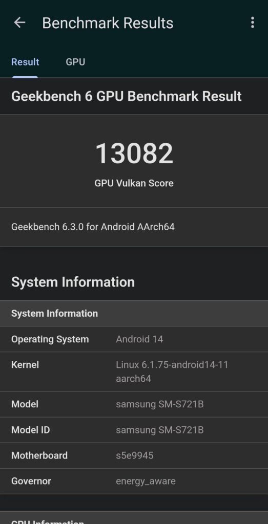 Samsung Galaxy S24 FE review _Geekbench 6_compress36