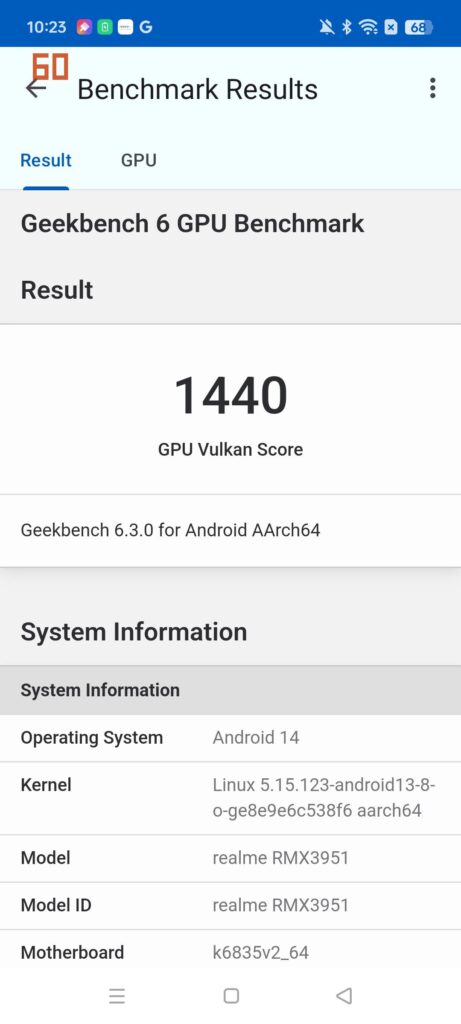 realme 13 review vulkan