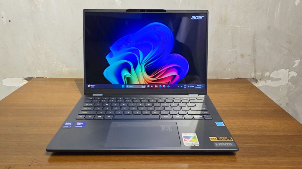 Acer Swift 14 AI Review front