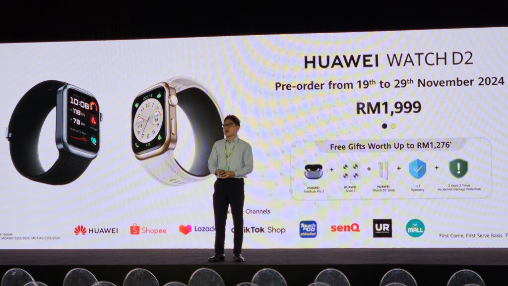 Huawei Watch D2 malaysia price