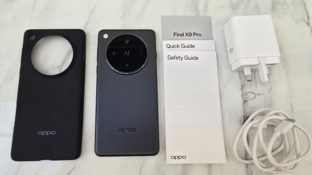 Oppo Find X8 Pro Review accessories