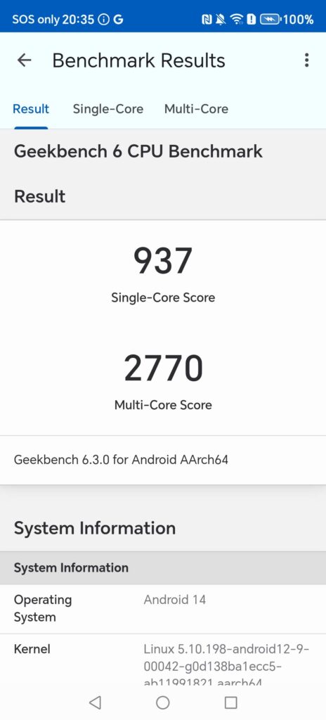 Honor X9c Review geekbench 6