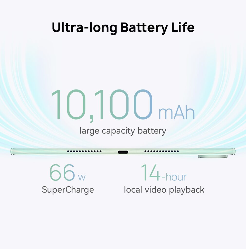 huawei matepad 12 x battery life