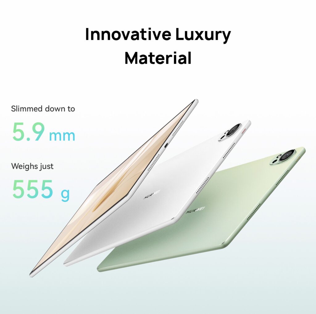 huawei matepad 12 x luxurious material design