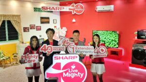 Inspiring Sharp 40 Live Mighty campaign launched in Malaysia 7