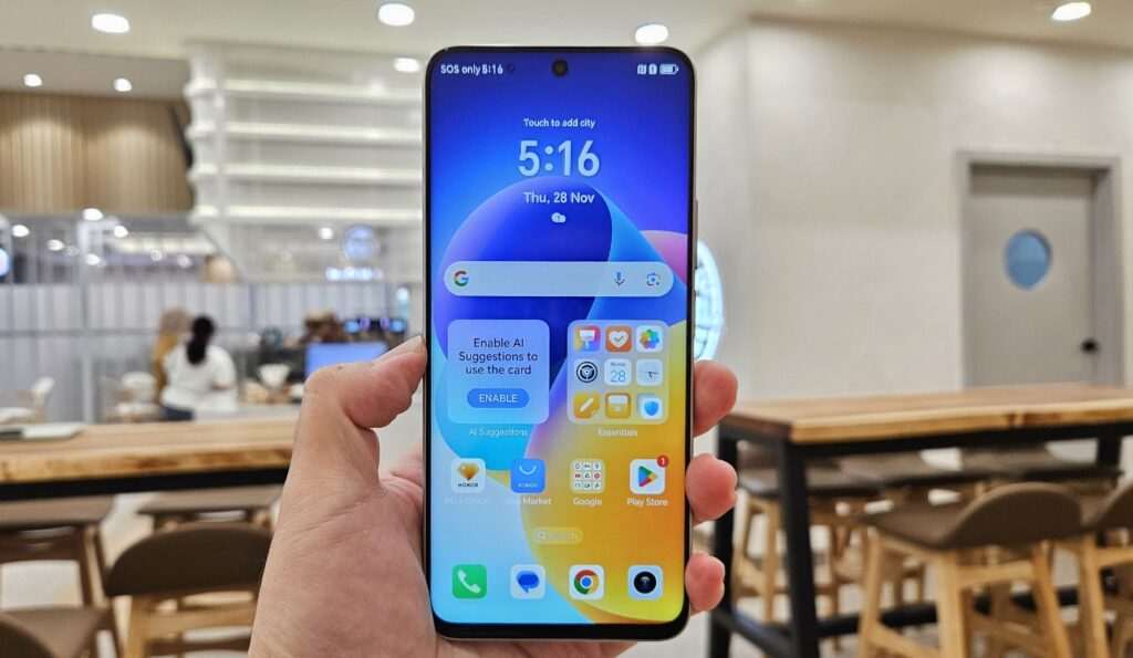 Honor X9c Smart Review front 