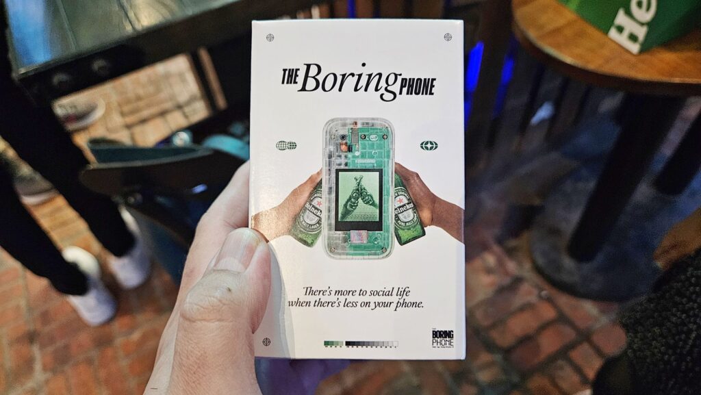 Heineken Celebrate boring phone demo