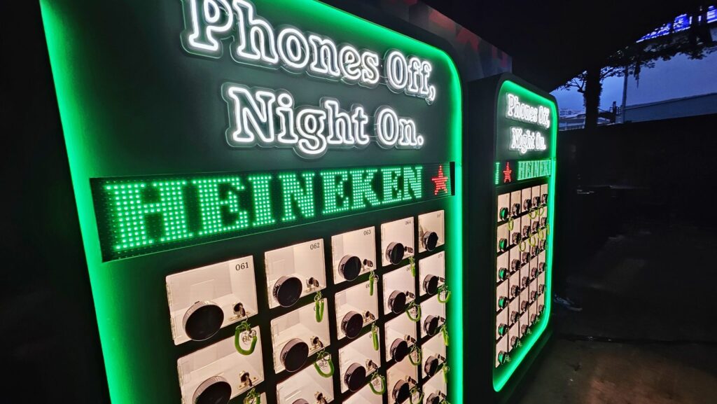 Heineken Celebrate boring lockers