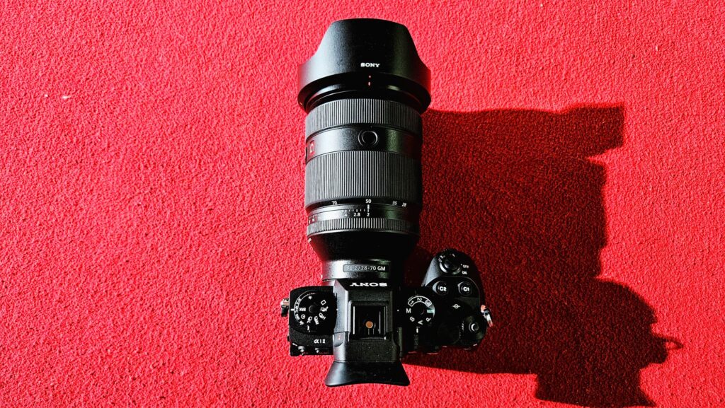 Sony Alpha 1 II top