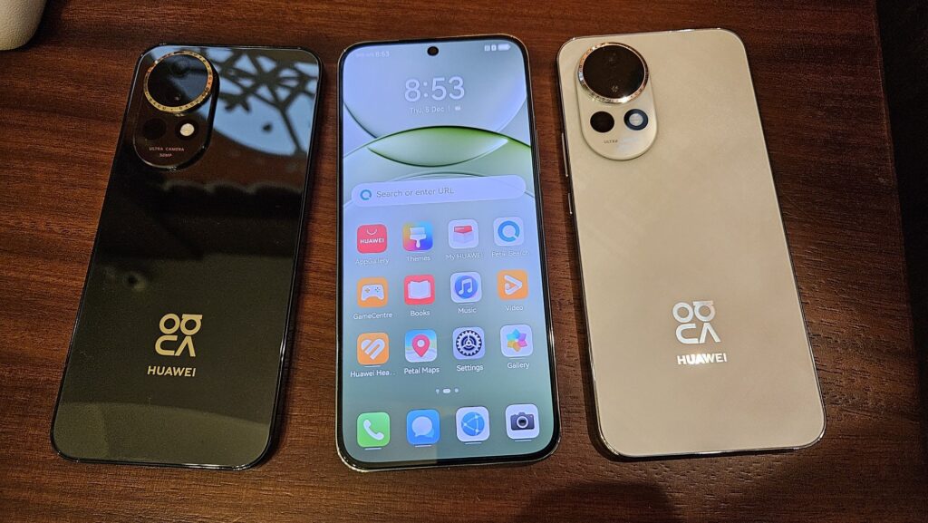 huawei nova 13 front and rear