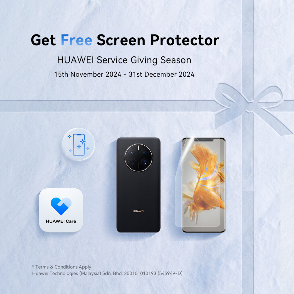 HUAWEI Service Giving Season Free PC System Reinstallation Visual Free Screen Protector Visual