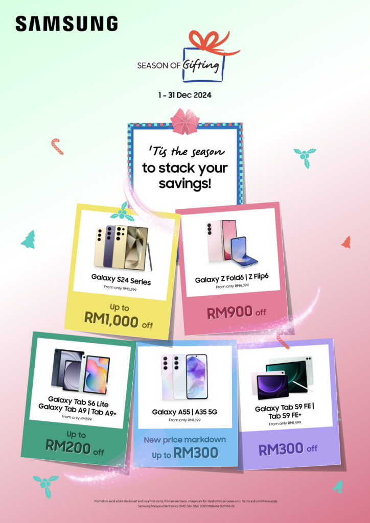 Samsung Year End Promo 2024 highlight