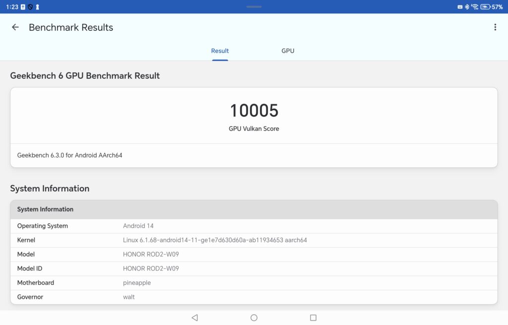 Honor MagicPad 2 Review geekbench 3