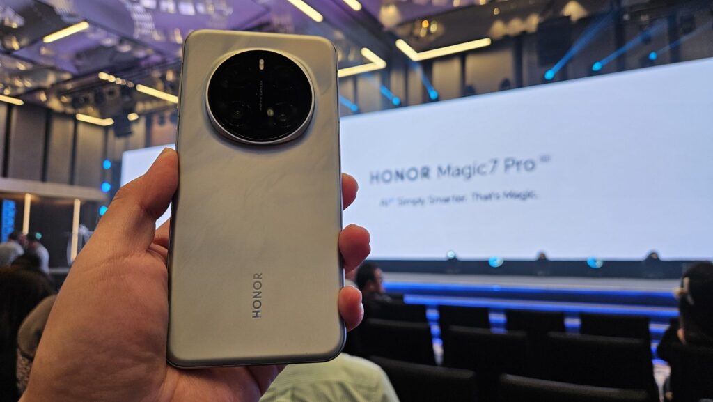 Honor Magic7 Pro rear at launch