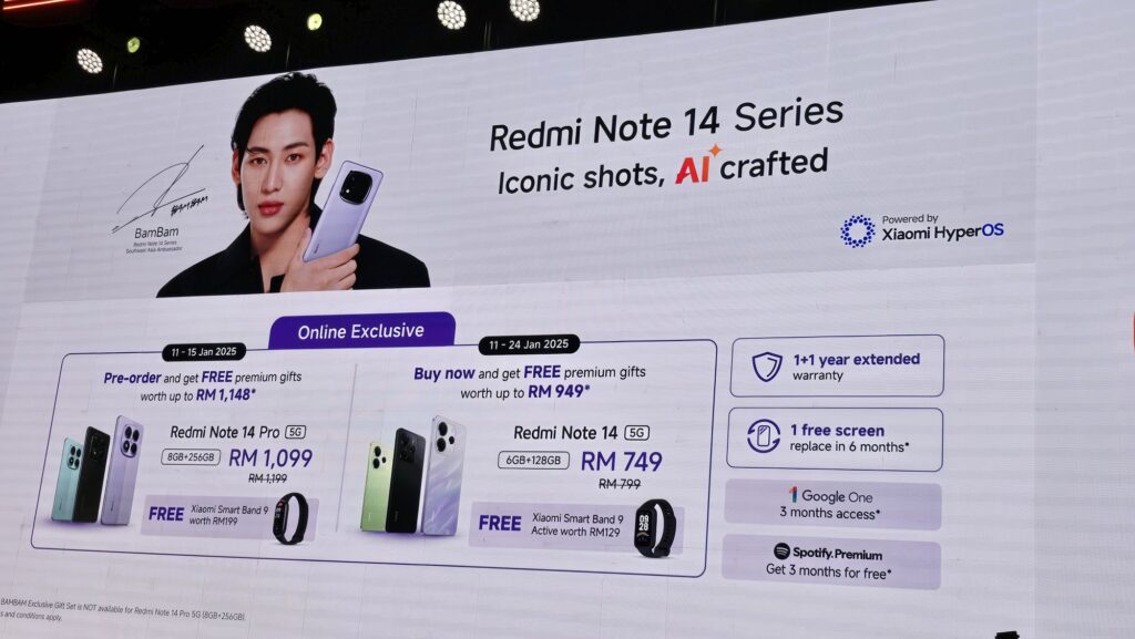 Redmi Note 14 Pro series preorder 2