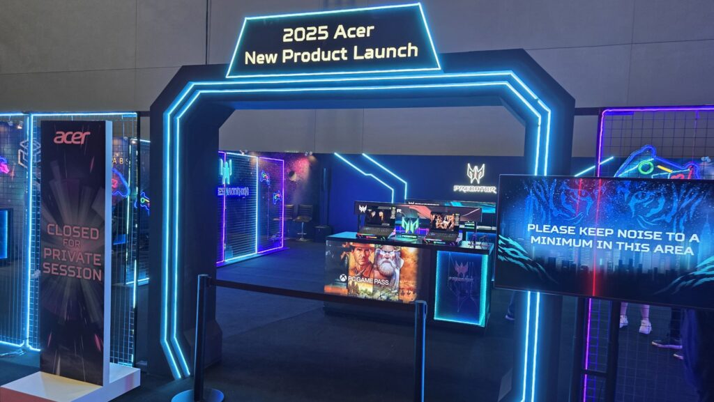 Acer Pacific Predator League 2025 preview area