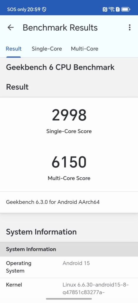 Honor Magic7 Pro Review geekbench 1