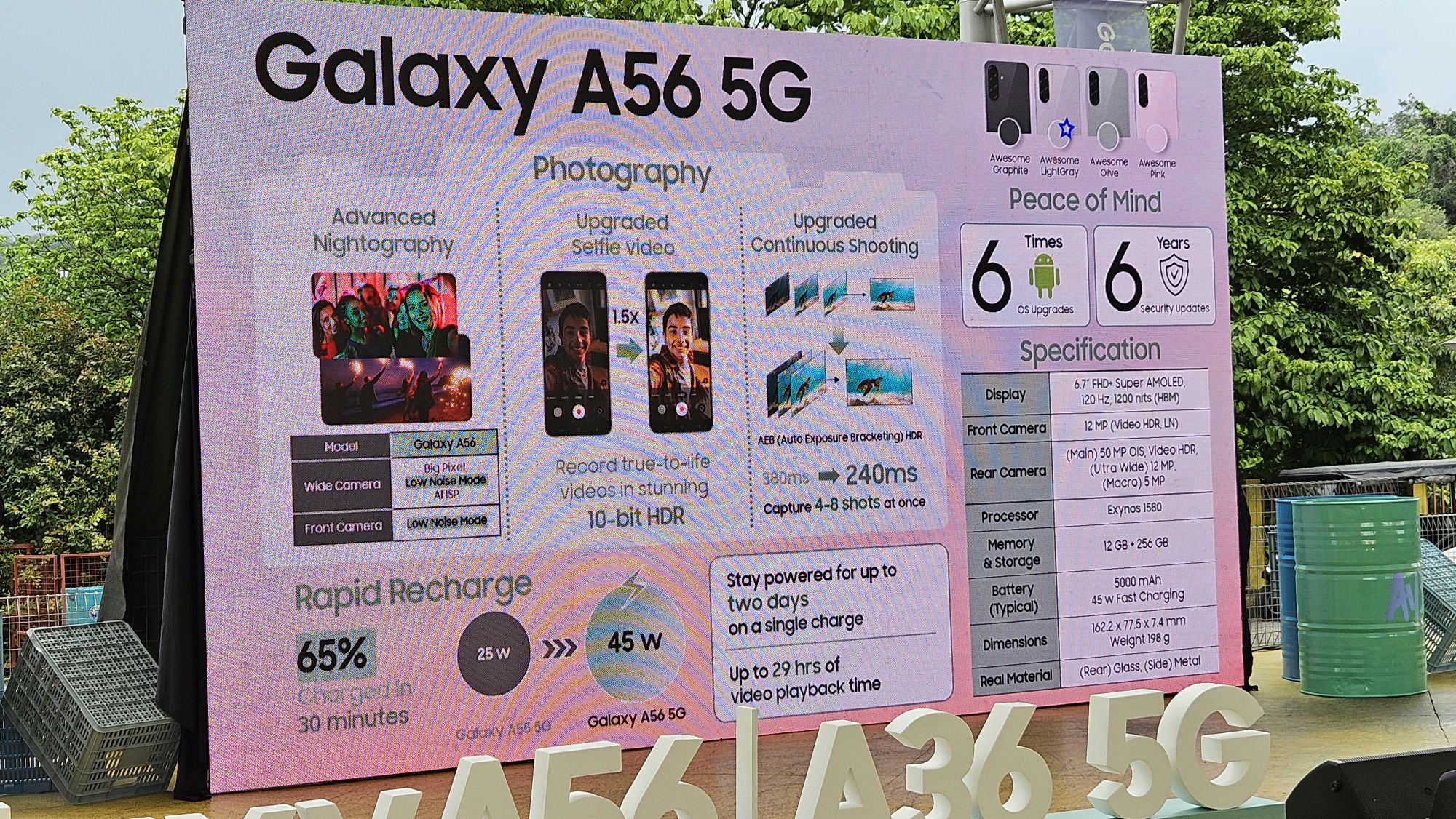Samsung Galaxy A56 Unboxing and First Impressions - Refined Midrange ...