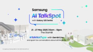 Experience the power of Gemini Live at Samsung AI Talkspot with the Galaxy S25 series 4