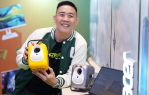 Insanely cute Acer AOPen QF23s projector, slim PM161QT portable display and new Swift Edge 14 AI launched in Malaysia 2