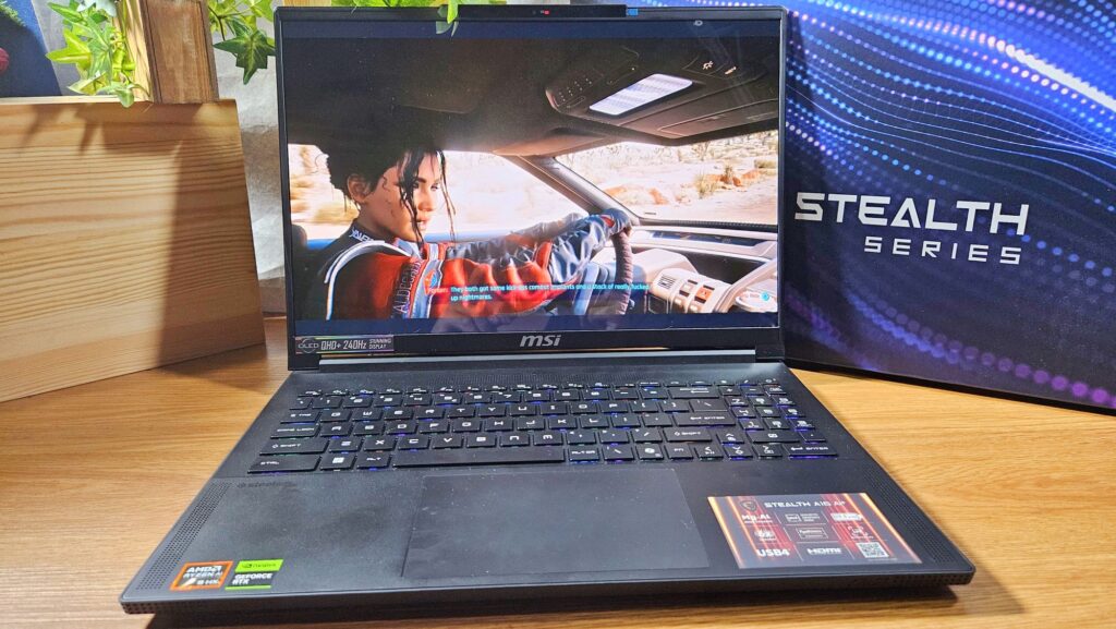 MSI Stealth A16 AI+ A3XV Review front